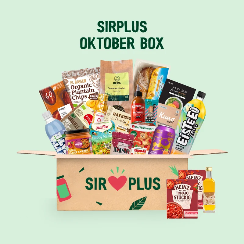 SIRPLUS Box Oktober als Probe