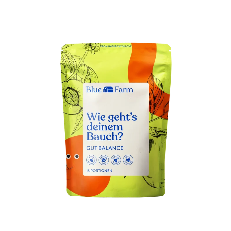 Blue Farm Gut Balance - Wie Geht's Deinem Bauch? - Bio & Vegan, 270g