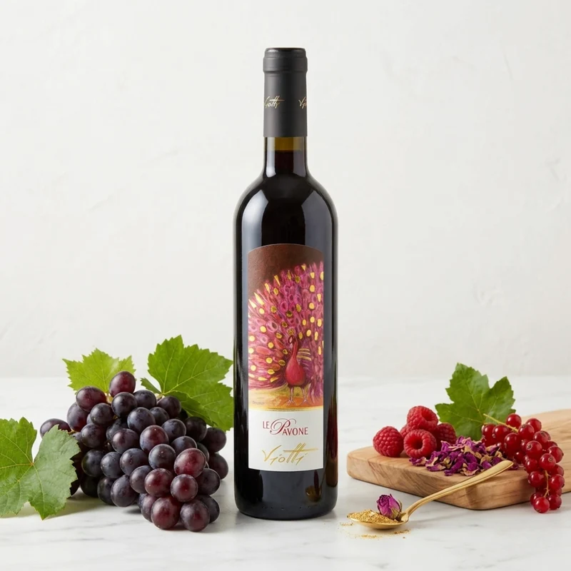 VIOTTI Le Pavone 2021 – Exklusiver Brachetto Passito aus dem Piemont