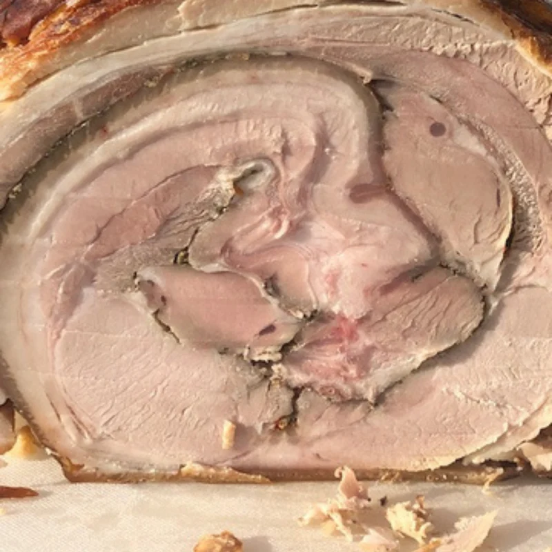 Traditionelle Porchetta – Hausgemacht & Ofenfrisch x kg.