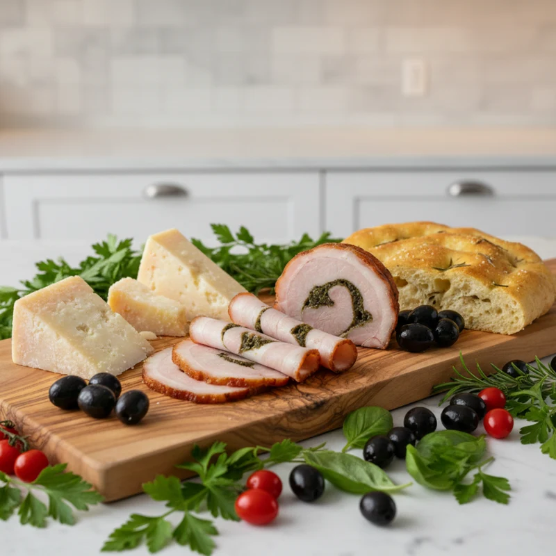 Traditionelle Porchetta – Hausgemacht & Ofenfrisch x kg.