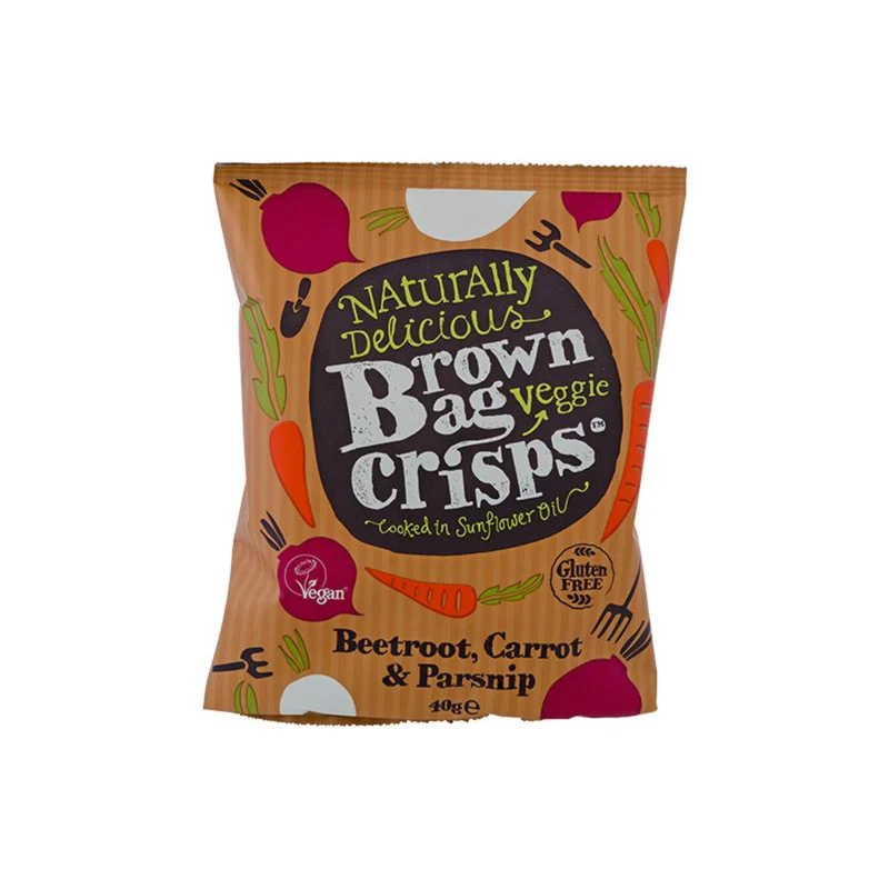 BROWN BAG CRISPS Gemüsechips