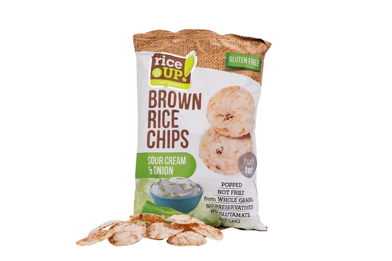 Brown Rice Chips Cream & Onion