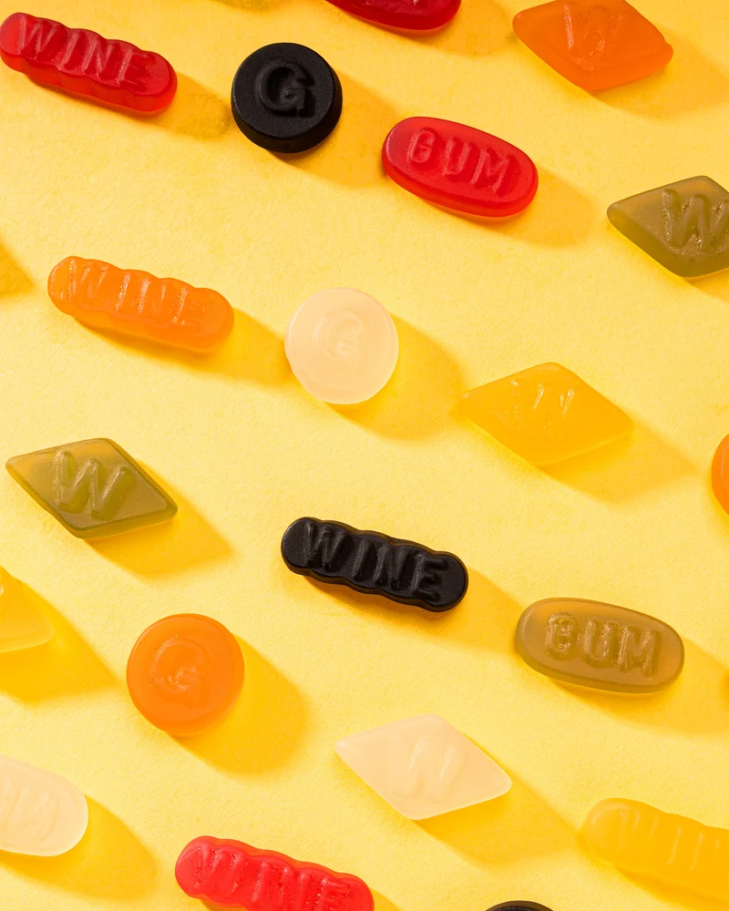 Fruchtgummi Weingummi – ohne Gelatine