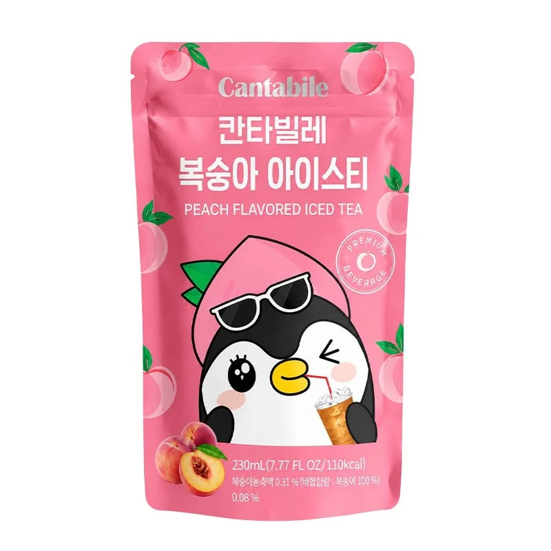 Koreanischer Eistee im Beutel Pfirsich 230ml