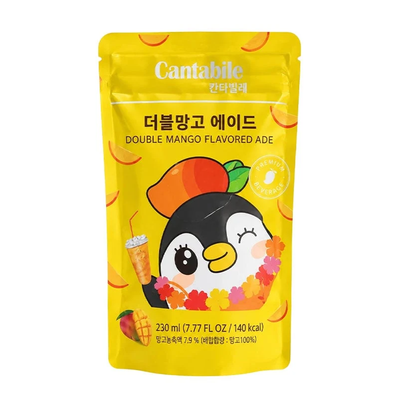Koreanisches Eisgetränk im Beutel Mango 230ml