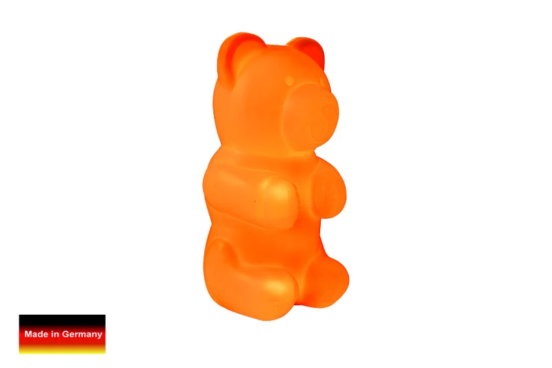 LED Lampe Nikki Bär, orange