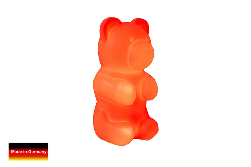 LED Lampe Nikki Bär, rot