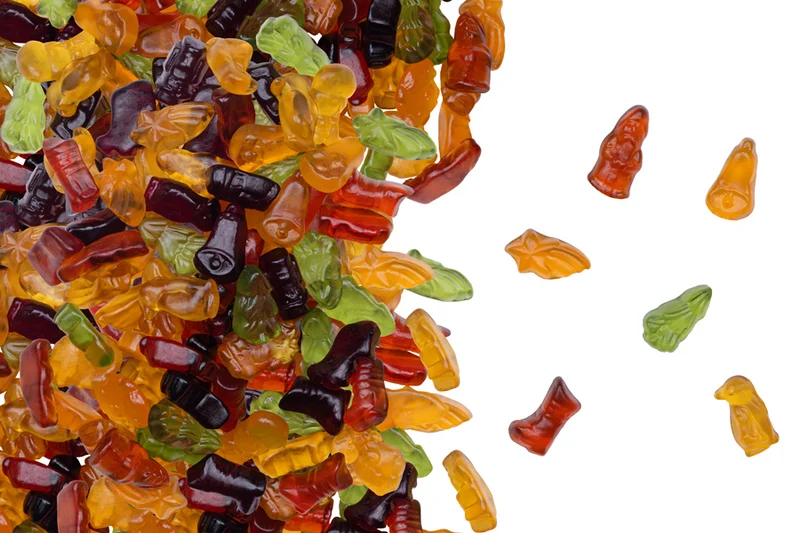 Fruchtgummi Weihnachtsmischung – mit Fruchtsaft