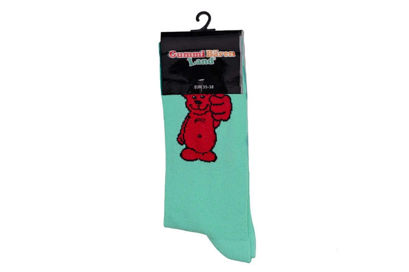 GBL Socken Bärtram türkis, Größe 35-38
