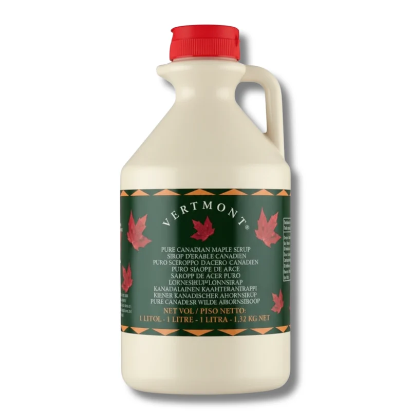 VERTMONT Ahornsirup – Reiner kanadischer Ahornsirup (250ml / 1L) (Grad A)