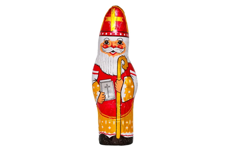 Schoko-Bischof 60g Alufolie Vollmilch