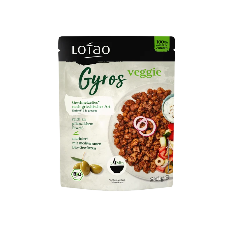 Lotao Veggie Gyros - Vegan & Bio, 220g
