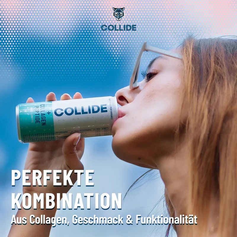 Collide Collagen Drink Minze-Limette, 250ml