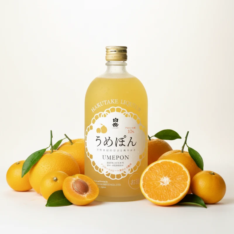 HAKUTAKE Umepon Shochu 720ml – Premium Japanischer Pflaumenlikör kaufen