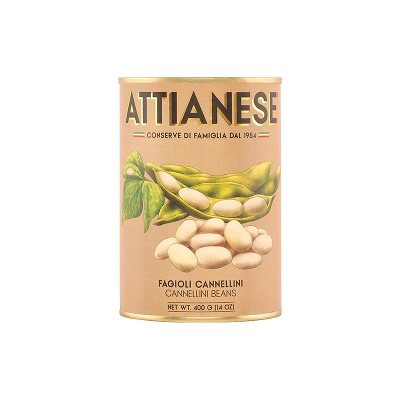 ATTIANESE Cannellini Bohnen 400g - Die Eleganz der italienischen Küche