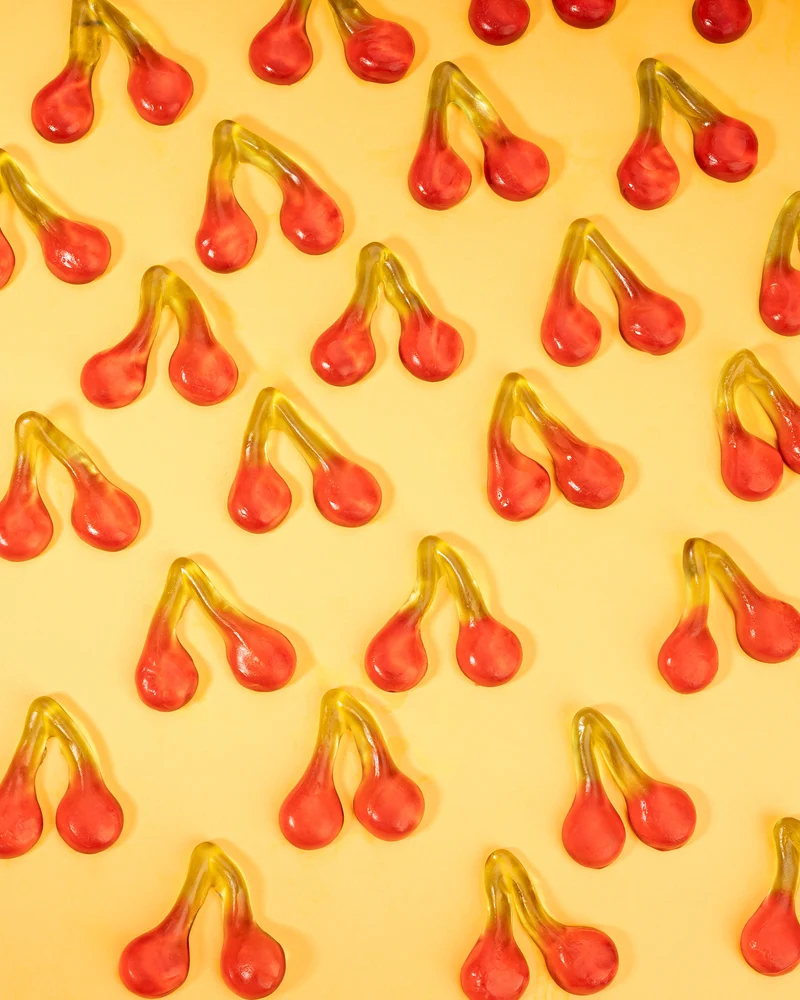 Fruchtgummi Amaretto-Kirschen – Klassiker