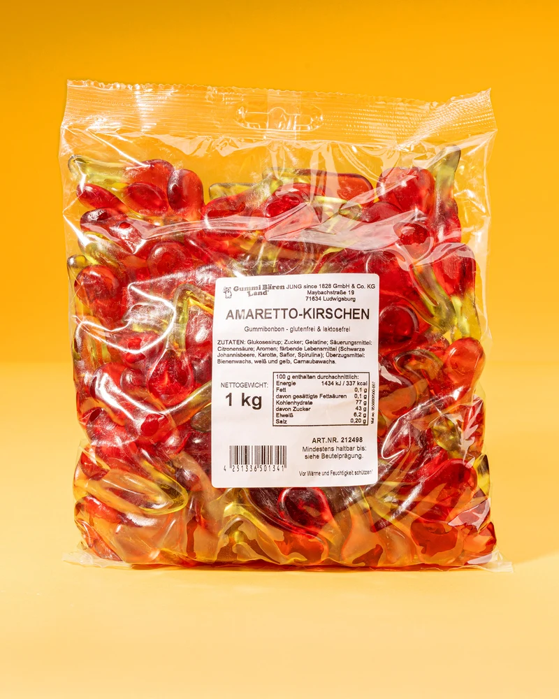 Fruchtgummi Amaretto-Kirschen – Klassiker