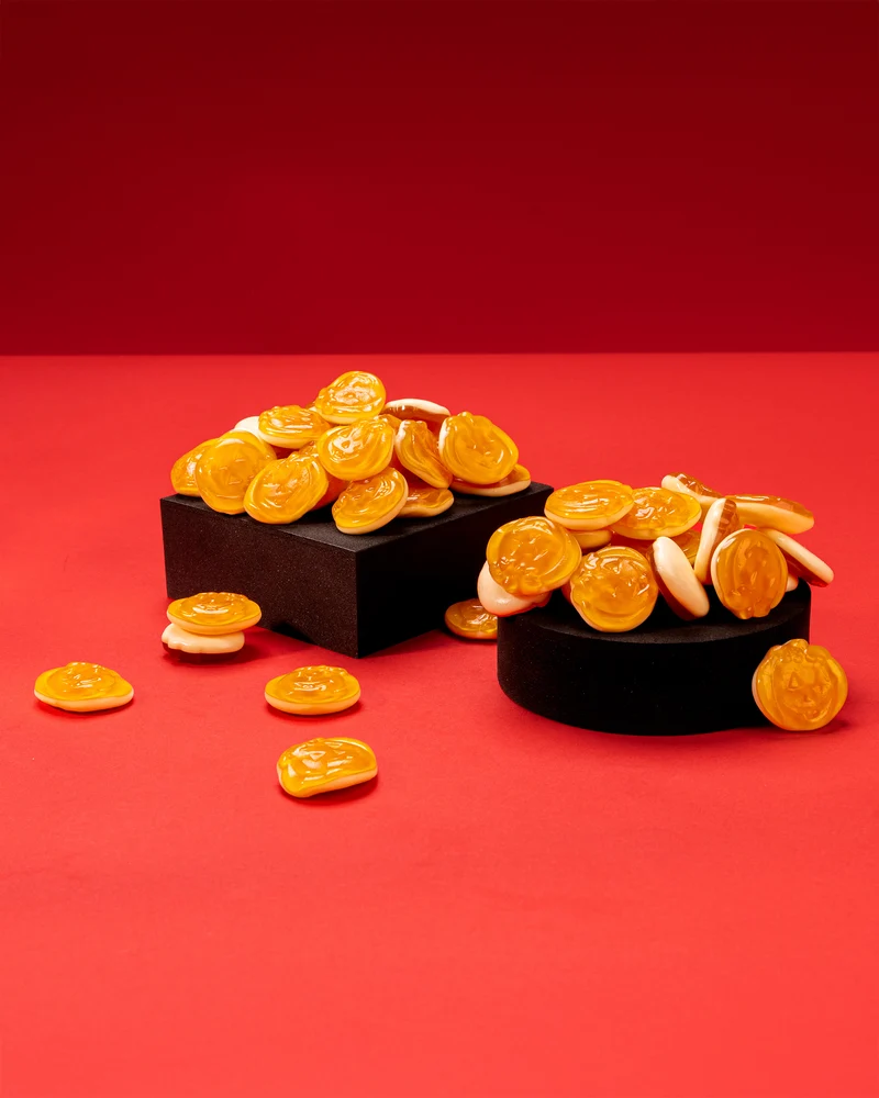 Fruchtgummi Kürbis – mit Fruchtsaft