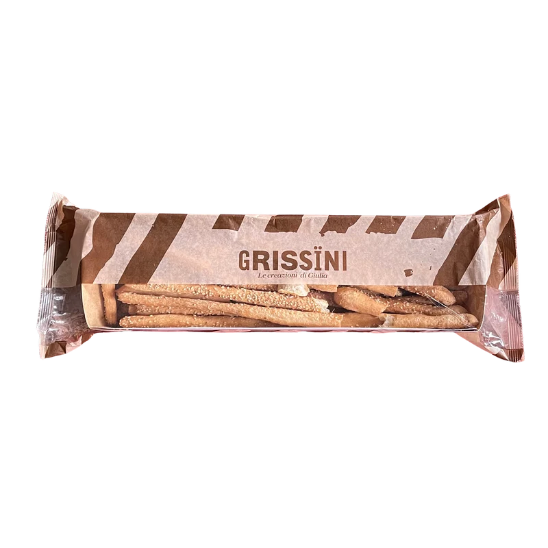 Le creazioni di Giulia - Grissini Al Sesamo - mit Schweineschmalz, 200g