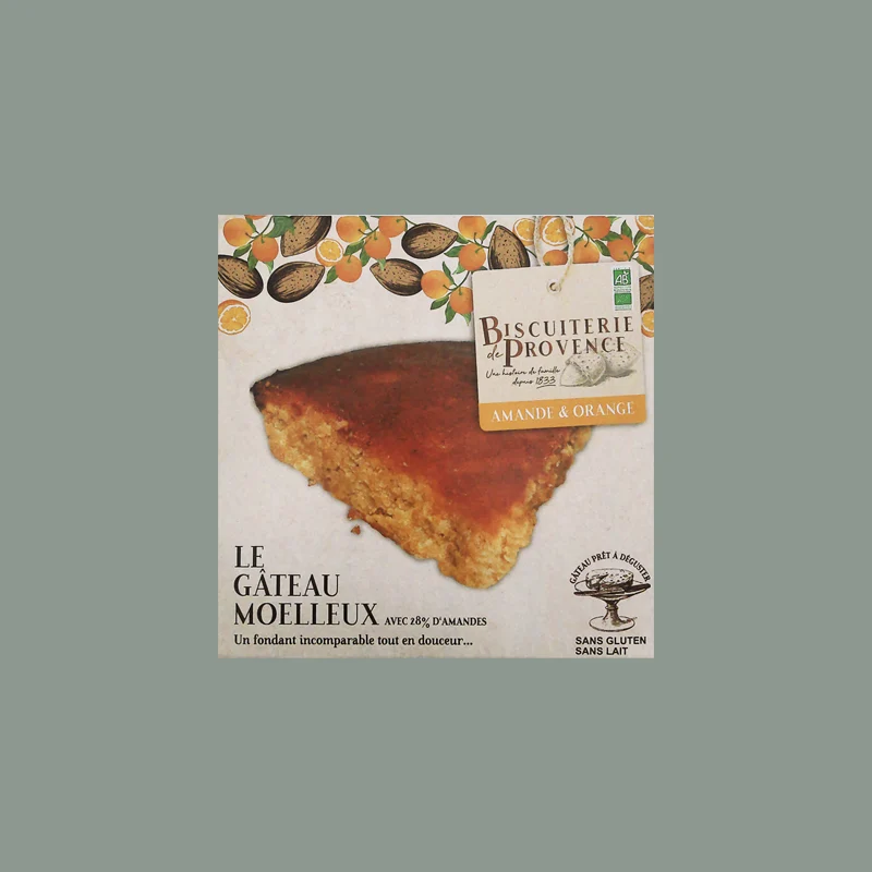 Mandelkuchen mit Orange von 'Biscuiterie de Provence' 110g