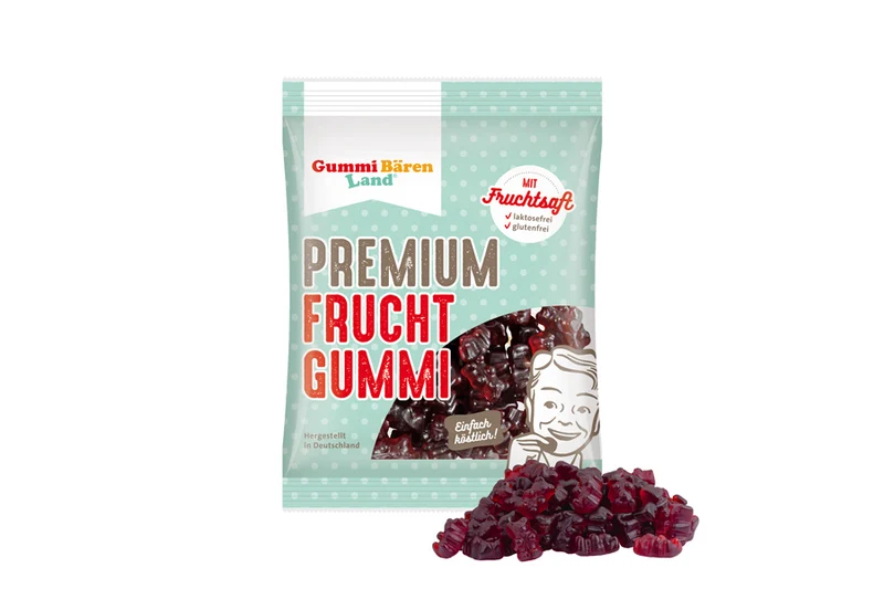 Fruchtgummi Heidelbären – mit Fruchtstückchen