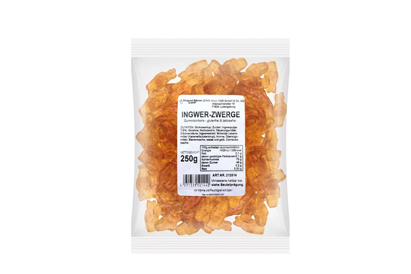 Fruchtgummi Ingwer-Zwerge – Klassiker