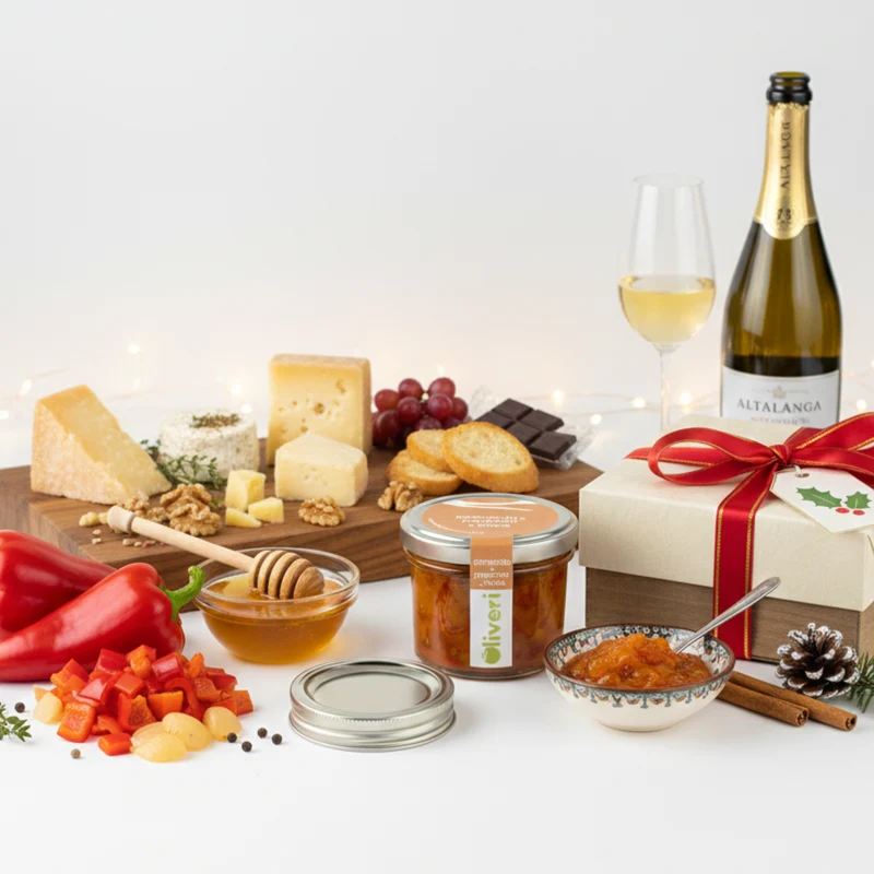 OLIVIERI Composta Peperoni & Miele (120g) | Gourmet-Dip zu Käse & Gegrilltem
