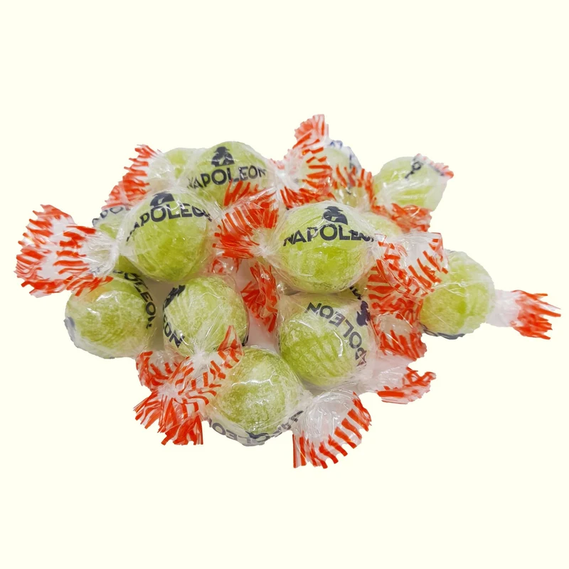 Napoleon Apfel Bonbons mit einer sauren Füllung - 130g