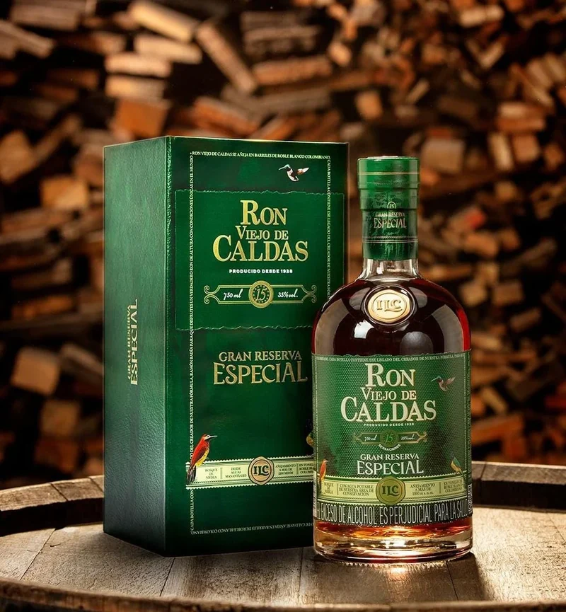 Ron Viejo de Caldas Gran Reserva Especial 15 Años,40% vol. - 70cl