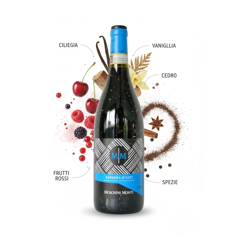 Barbera d'Asti DOCG Moschino Monti "Superiore" | 750ml & Magnum