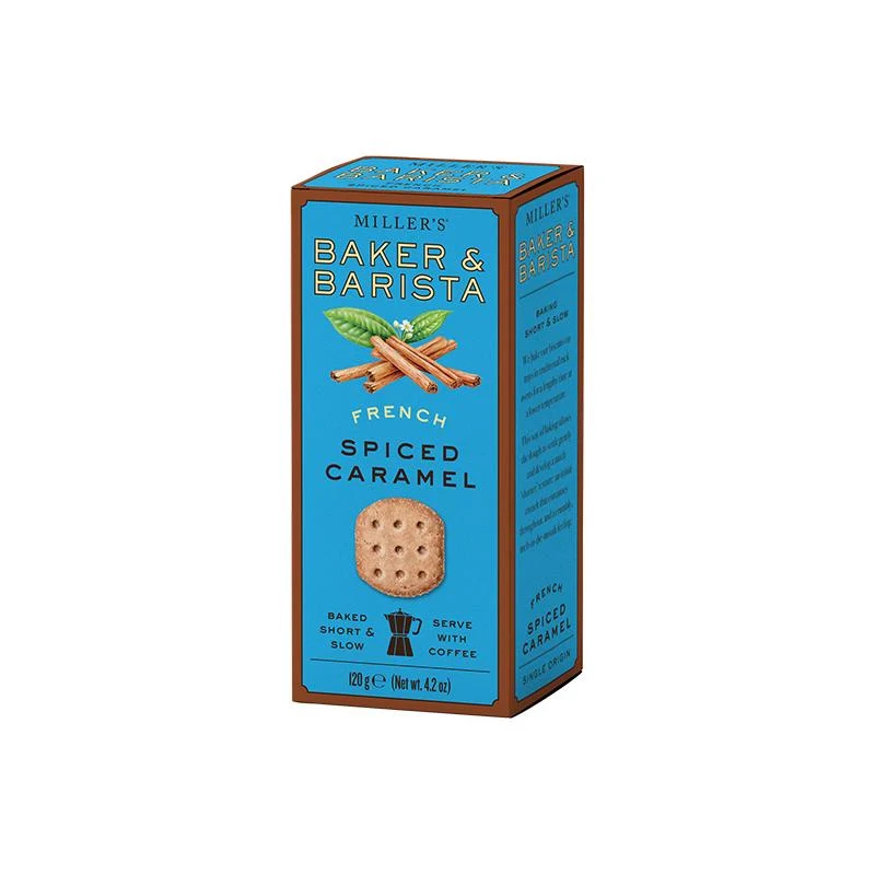 MILLER'S Baker & Barista French Spiced Caramel Cookies- 120g