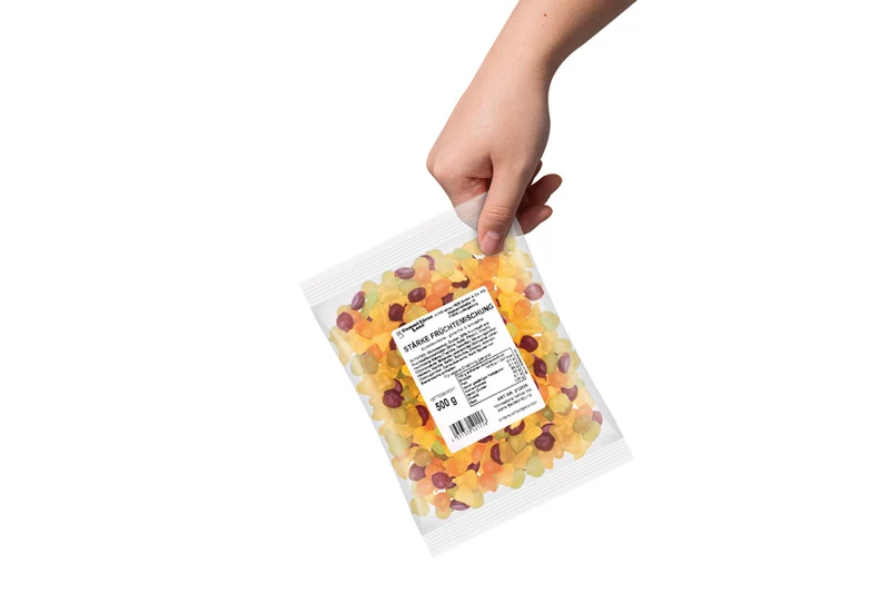 Fruchtgummi Früchtemischung – mit Fruchtsaft, ohne Gelatine