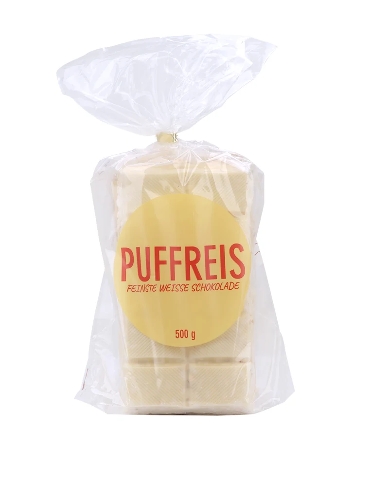 Schoko-Puffreis (Bruch) weiss