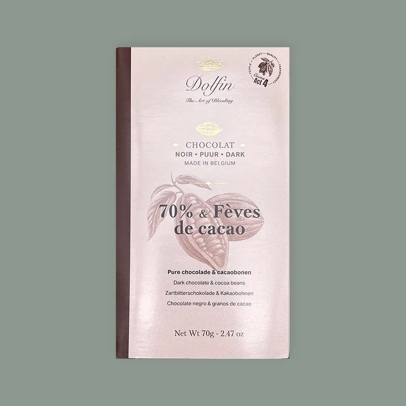 '70% Fèves de cacao' von 'Dolfin'
