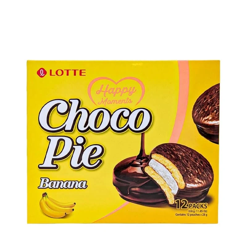 Lotte Choco Pie Banane 12er-Pack 336g