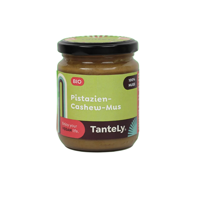 TanteLy Pistazien Cashew Mus - Vegan & Bio, 250g