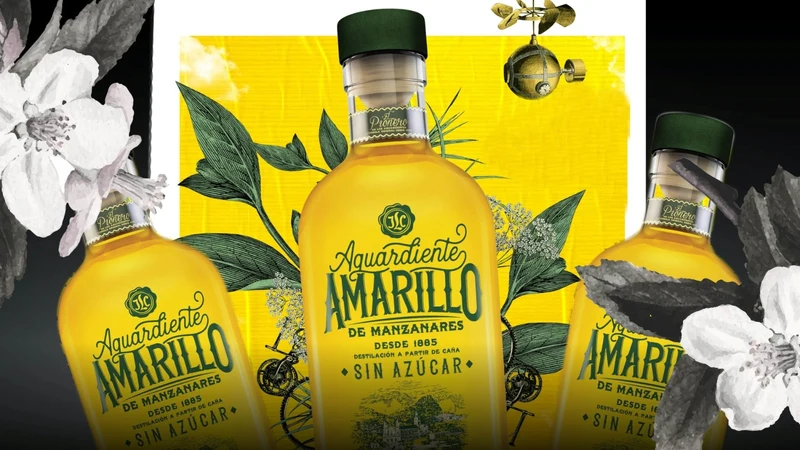 ILC - AGUARDIENTE AMARILLO DE MANZANARES - 75cl.