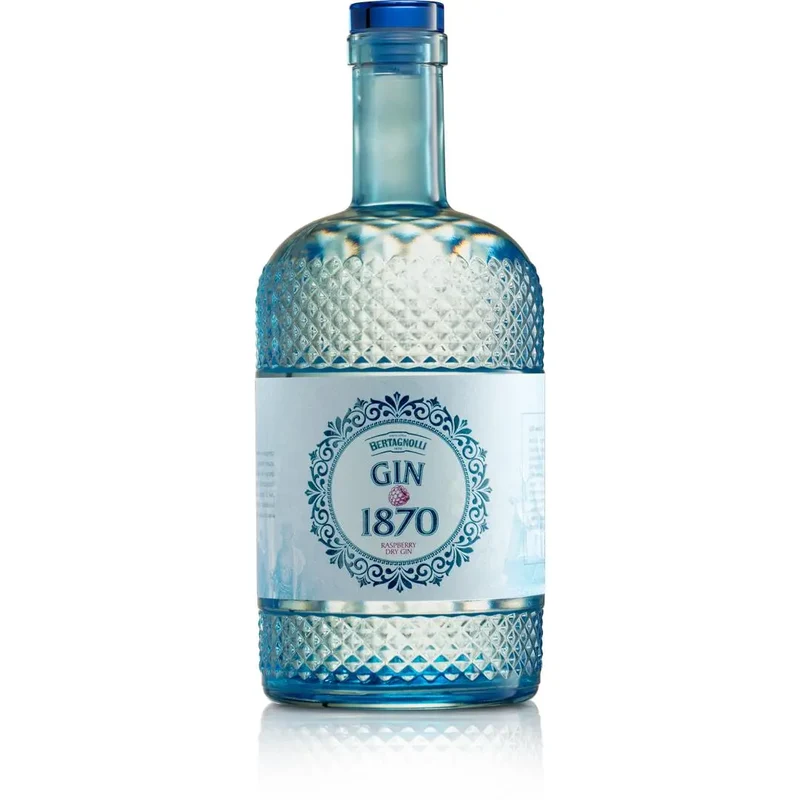 BERTAGNOLLI - Gin 1870 Raspberry und Blueberry Dry Gin - 70cl.
