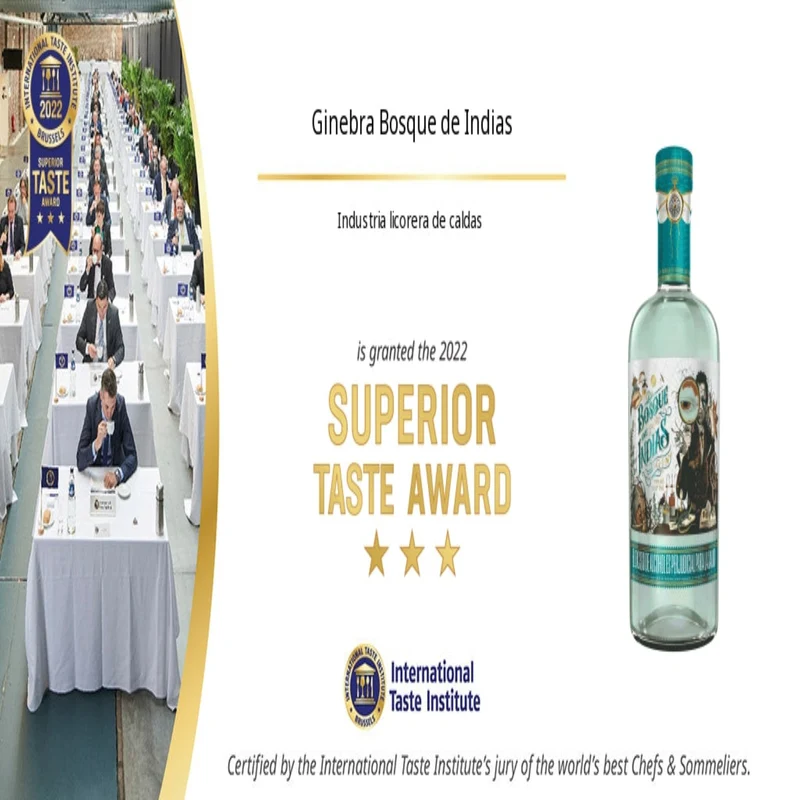 ILC - BOSQUE DE INDIAS GIN 37,5%vol. - 70cl.