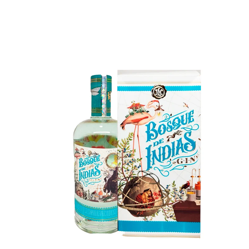 ILC - BOSQUE DE INDIAS GIN 37,5%vol. - 70cl.