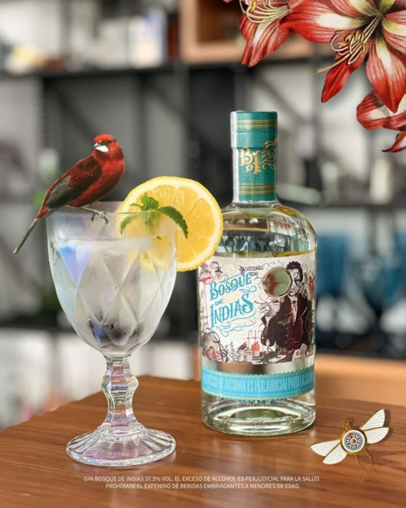 ILC - BOSQUE DE INDIAS GIN 37,5%vol. - 70cl.