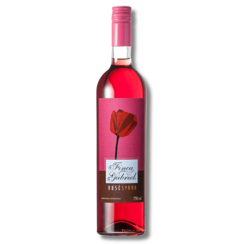 JORGE RUBIO - FINCA GABRIEL - Rosé Syrah, Fruchtiger Dulce Natural - 75cl.