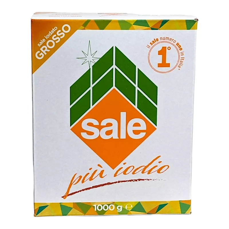 ITALKALI Sale di Sicilia Iodato – Grosso & Fino - 1kg