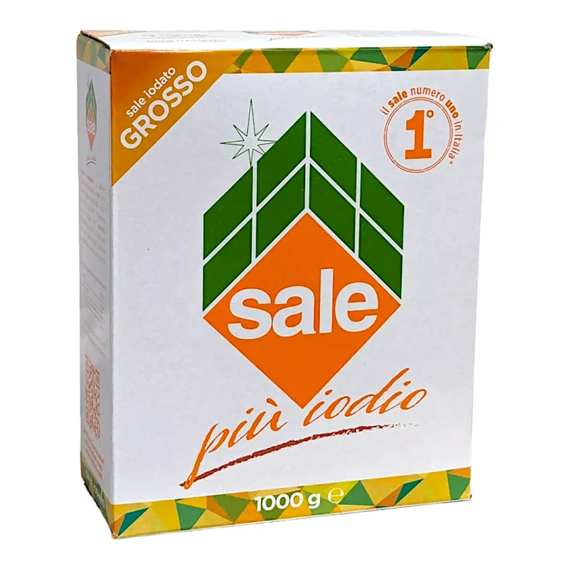 ITALKALI Sale di Sicilia Iodato – Grosso & Fino - 1kg