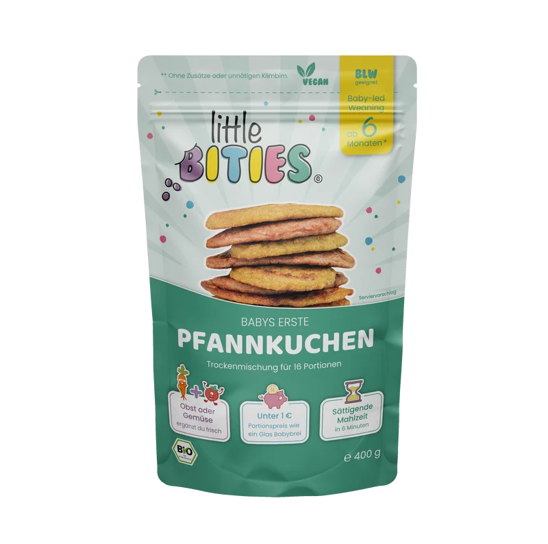 little BITIES Pfannkuchen für Babys - Trockenmischung, 400g