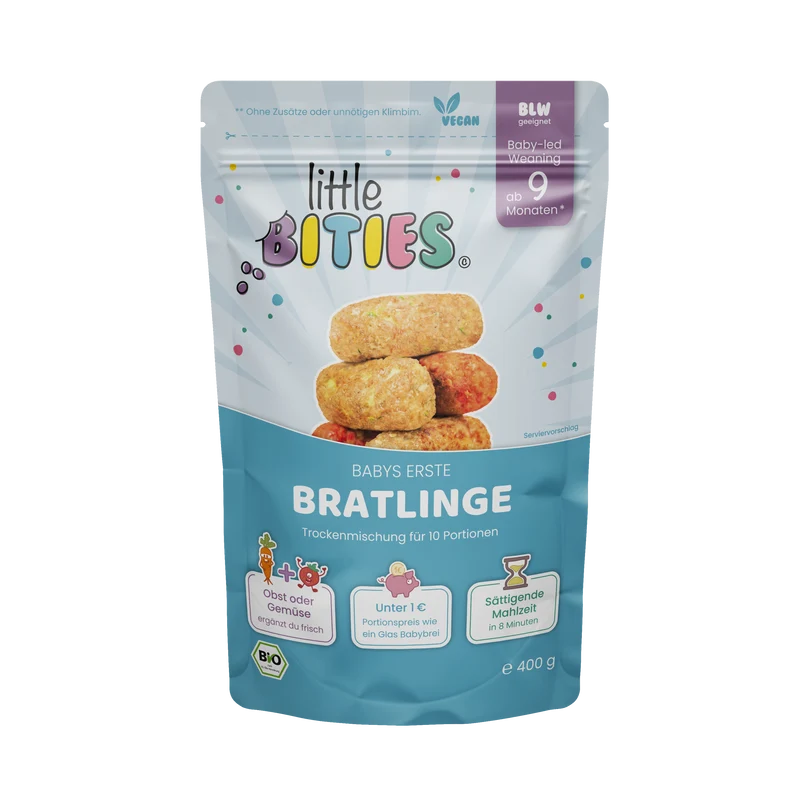 little BITIES Bratlinge für Babys - Trockenmischung, 400g