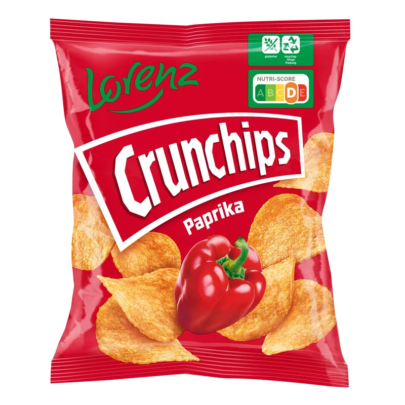 Lorenz Crunchips Paprika, 25g