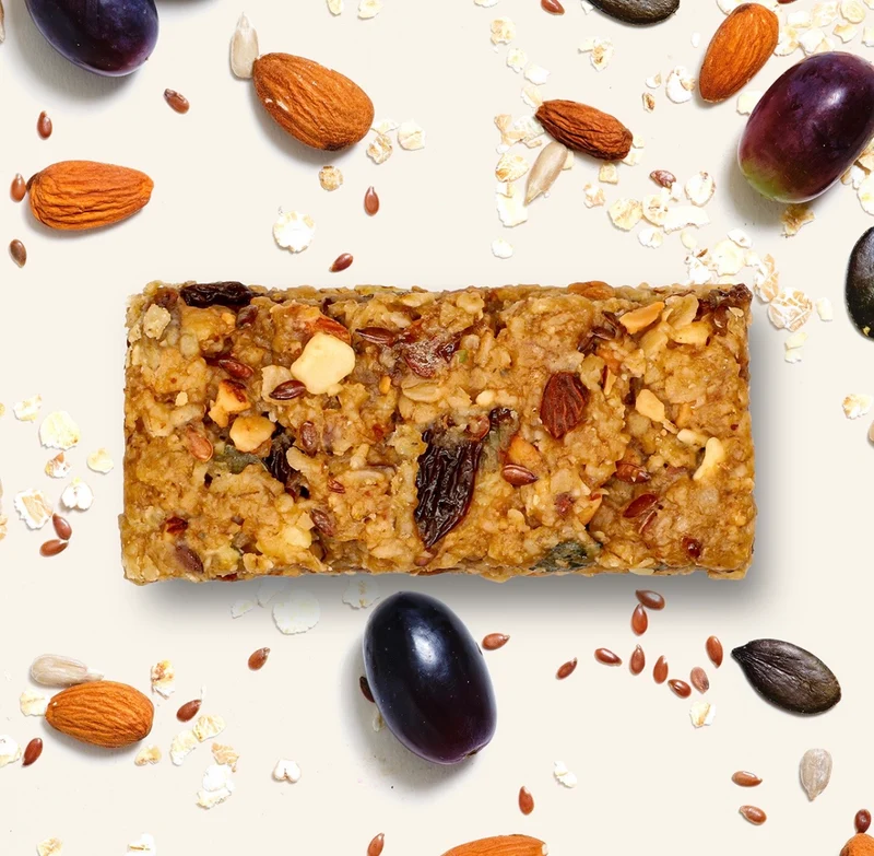 Hafervoll Almond & Raisin Flapjack - Bio & Palmölfrei, 18x60g