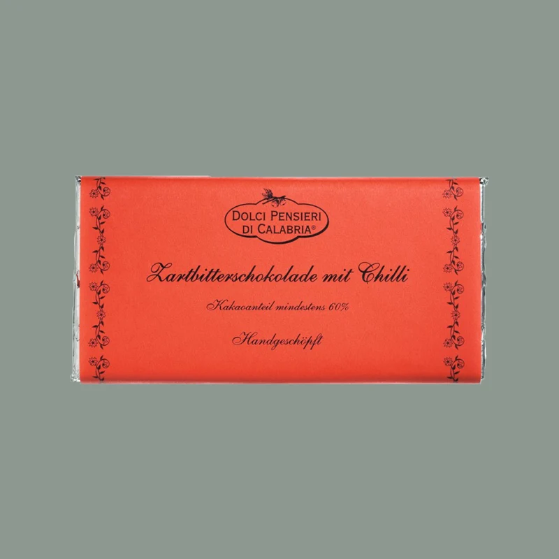 Zartbitterschokolade mit Chilli von 'Dolci Pensieri Di Calabria'